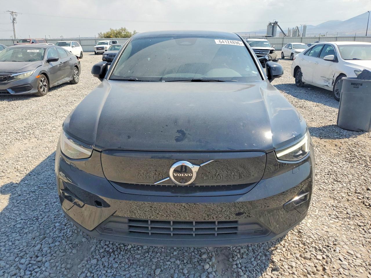 2022 Volvo C40 P8 Recharge Ultimate Black vin: YV4ED3GB0N2007459