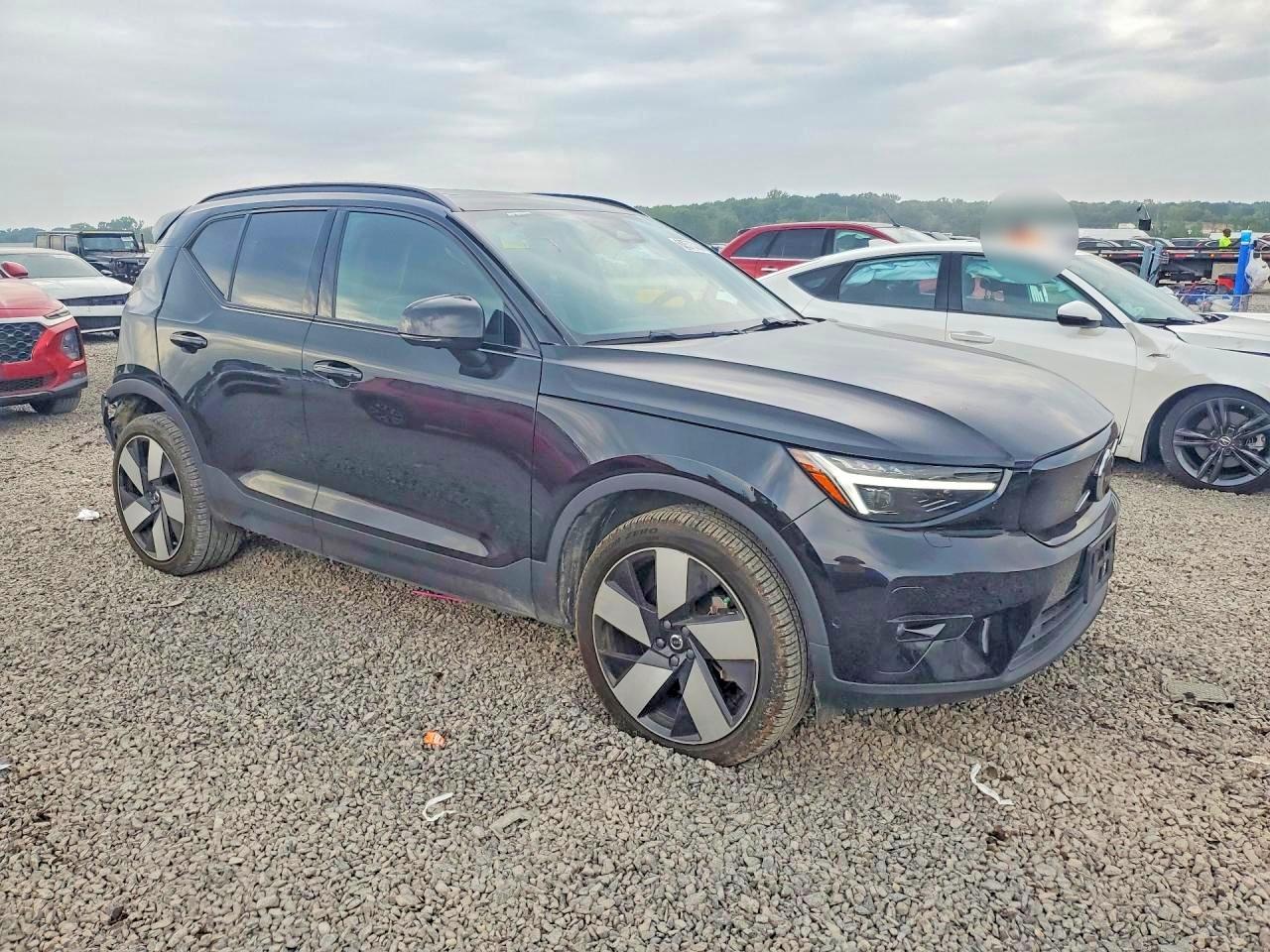 2023 Volvo Xc40 Recharge Ultimate Black vin: YV4ED3UM8P2109181