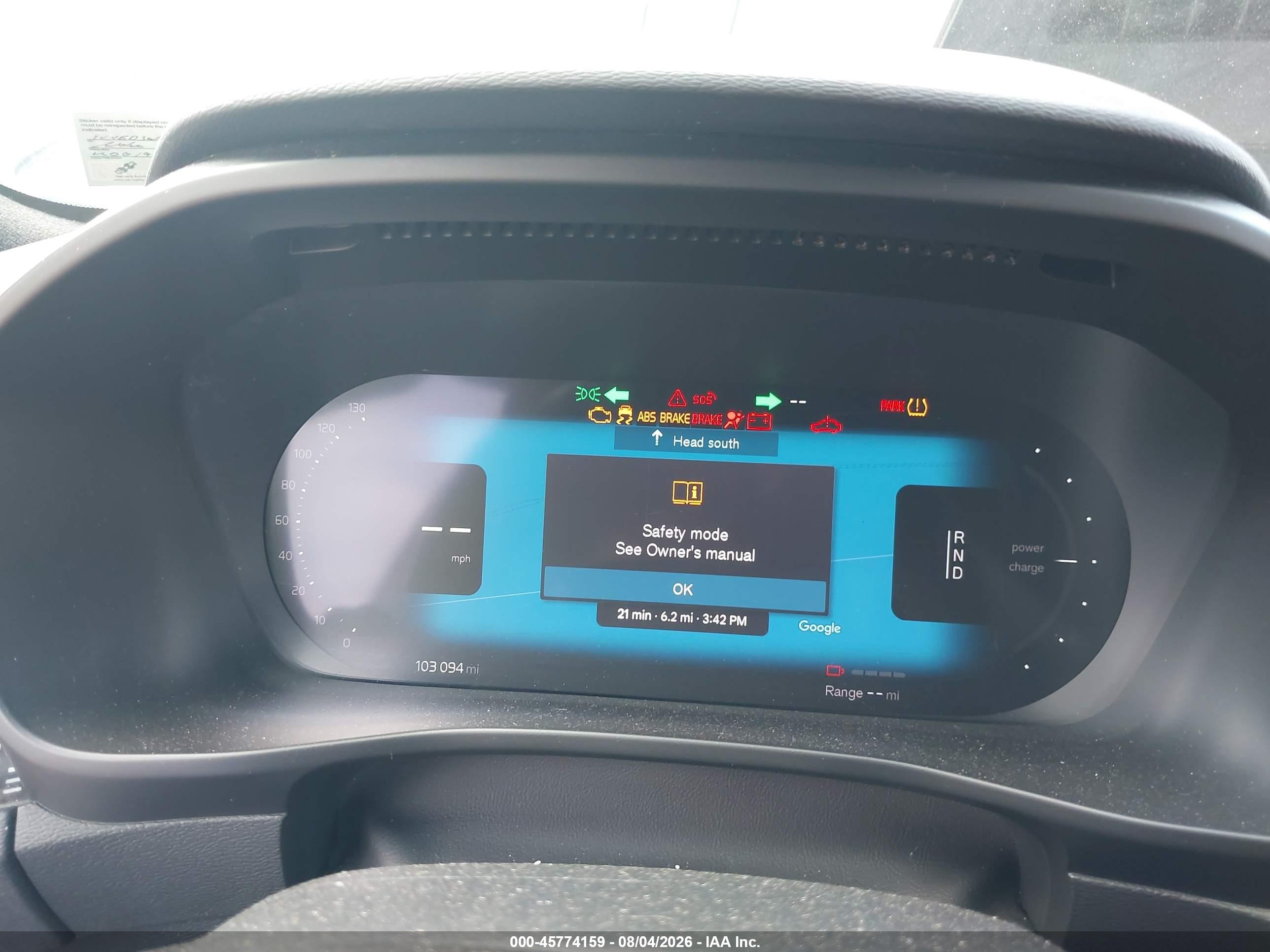 2021 Volvo Xc40 Recharge Pure Electric P8 Зеленый vin: YV4ED3UR0M2553744