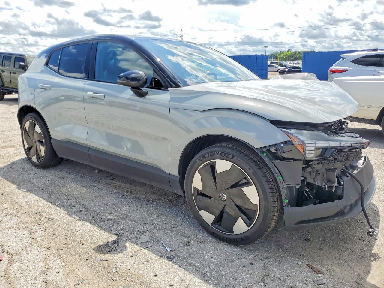2025 Volvo Ex30 Ultra Gray vin: YV4EK3ZLXS2604982