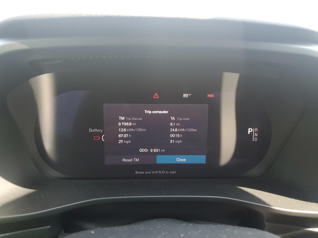 2024 Volvo Xc40 Recharge Ultimate Black vin: YV4ER3XM8R2252325