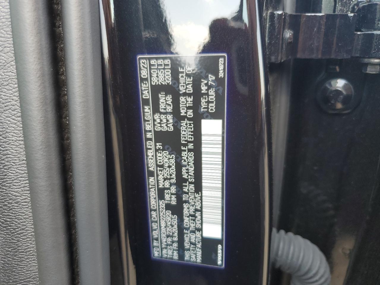 2024 Volvo Xc40 Recharge Ultimate Black vin: YV4ER3XM8R2252325