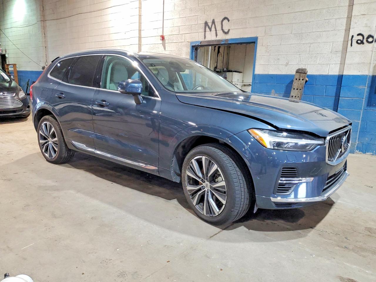 2022 Volvo Xc60 T8 Recharge Inscription Expres Синий vin: YV4H60DZ3N1054806