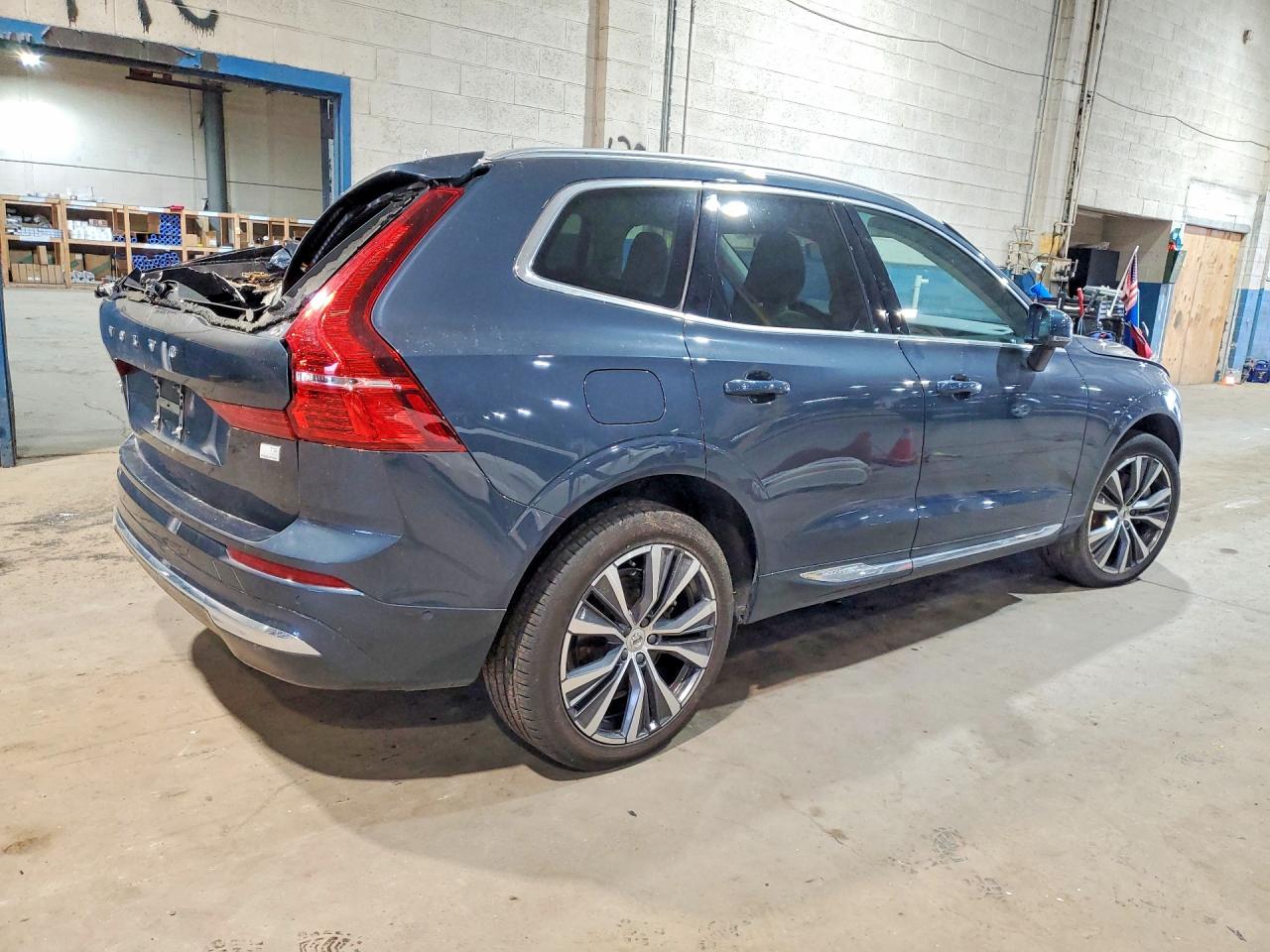 2022 Volvo Xc60 T8 Recharge Inscription Expres Синий vin: YV4H60DZ3N1054806