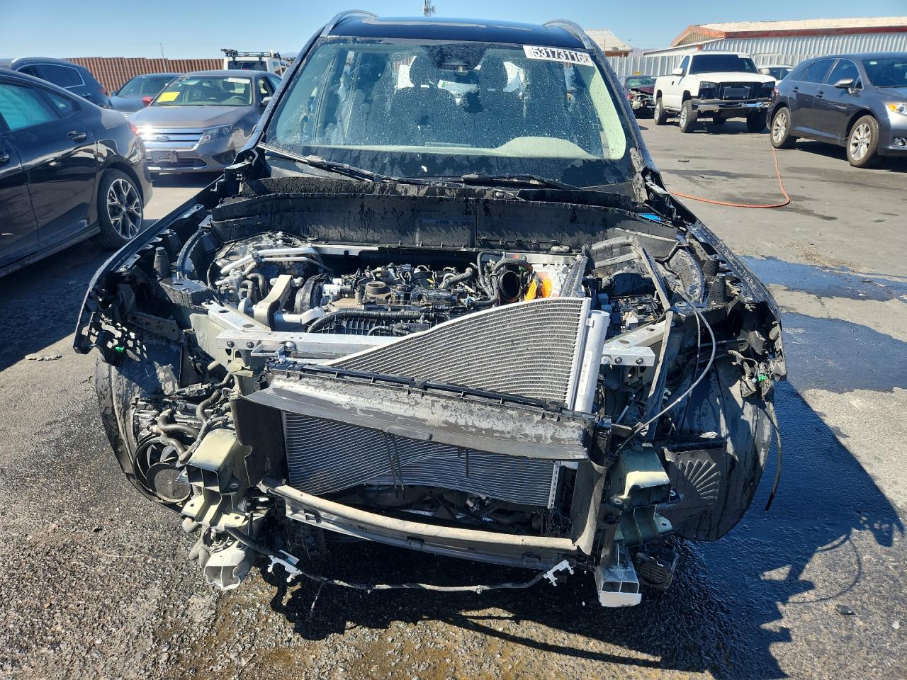 2025 Volvo Xc90 Plus Black vin: YV4H60PB8S1352164 Damage: Front Bumper/Cover, Missing, Replacement Required