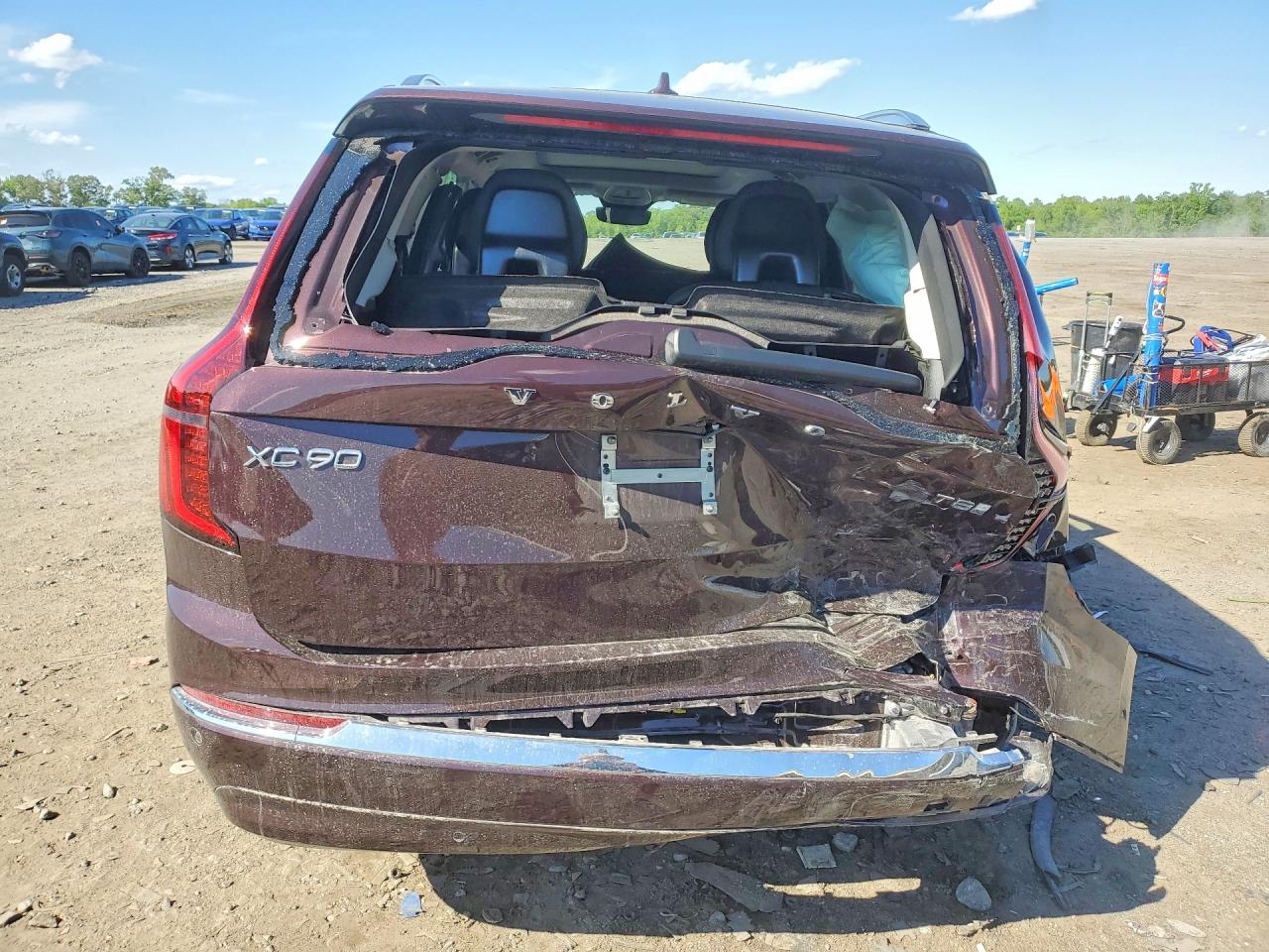 2025 Volvo Xc90 Plus Burgundy vin: YV4H60PB8S1381051
