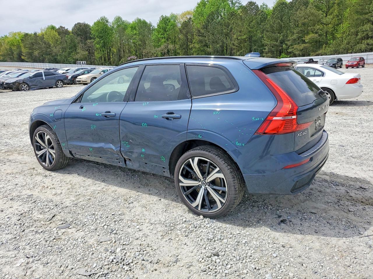 2025 Volvo Xc60 Ultra Blue vin: YV4H60RM2S1189607
