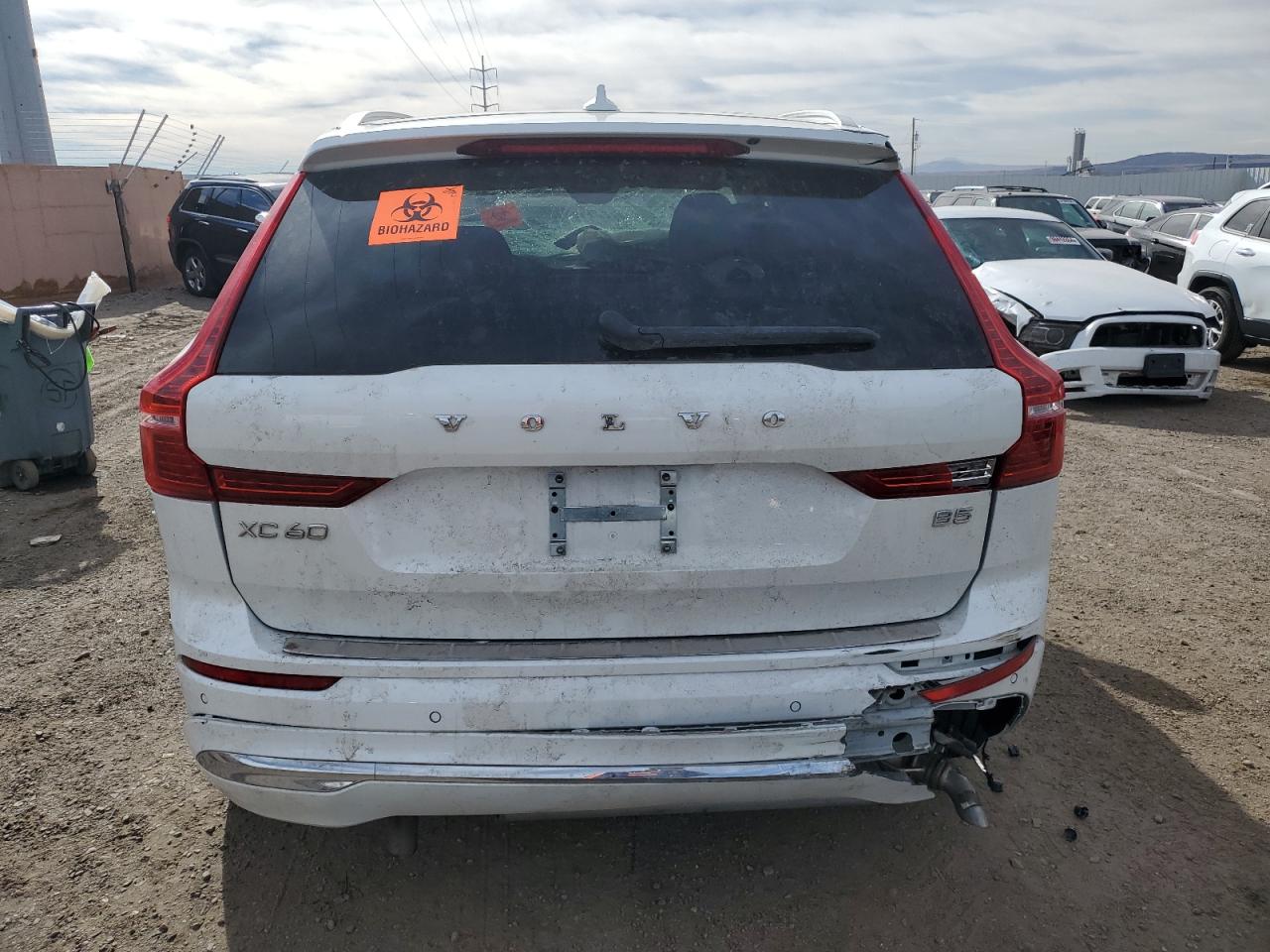 2022 Volvo Xc60 B5 Inscription Silver vin: YV4L12DL5N1050482