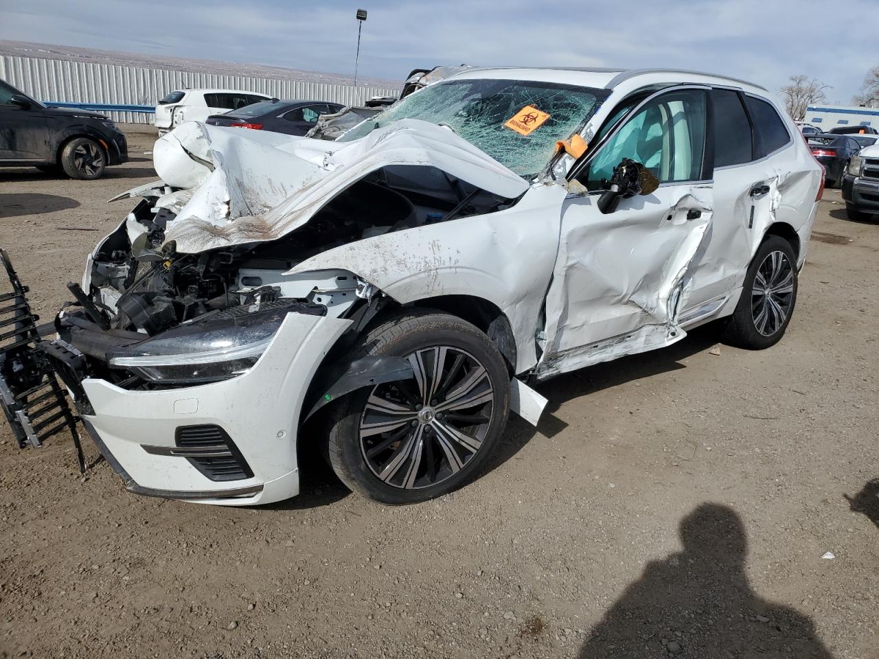 2022 Volvo Xc60 B5 Inscription Silver vin: YV4L12DL5N1050482