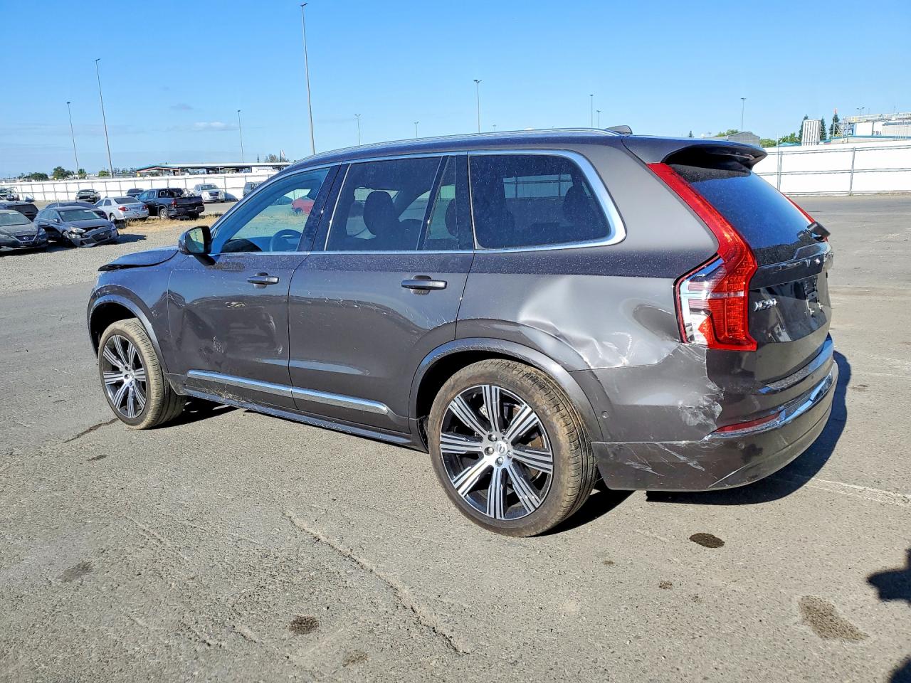 2024 Volvo Xc90 Plus Gray vin: YV4L12PE7R1235703
