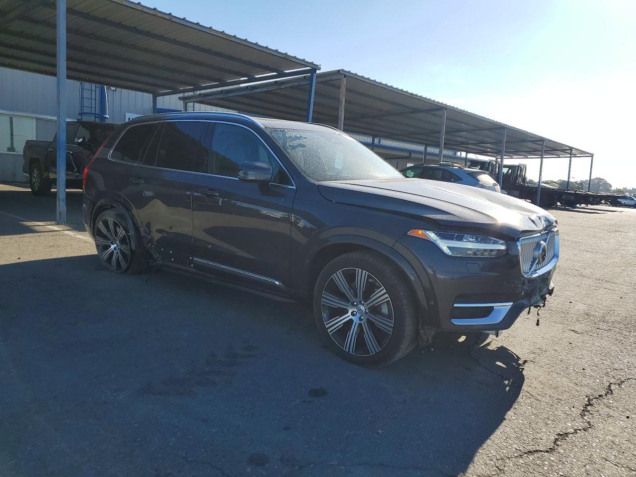2024 Volvo Xc90 Plus Gray vin: YV4L12PE7R1235703
