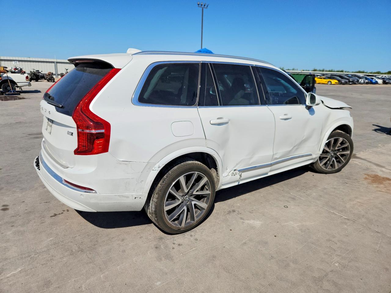 2023 Volvo Xc90 Plus Белый vin: YV4L12PNXP1985593