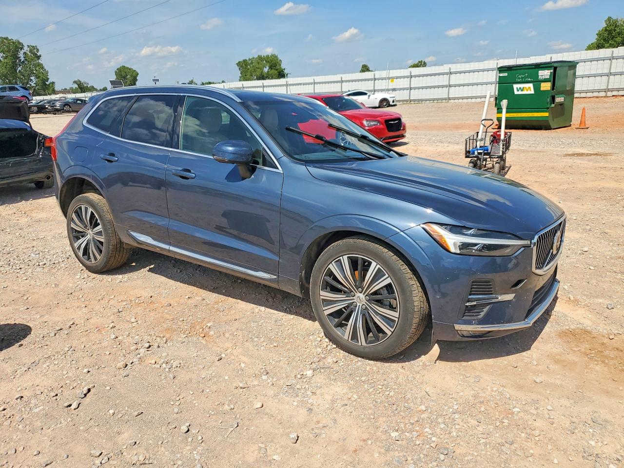 2022 Volvo Xc60 B5 Inscription Синий vin: YV4L12RL0N1978595