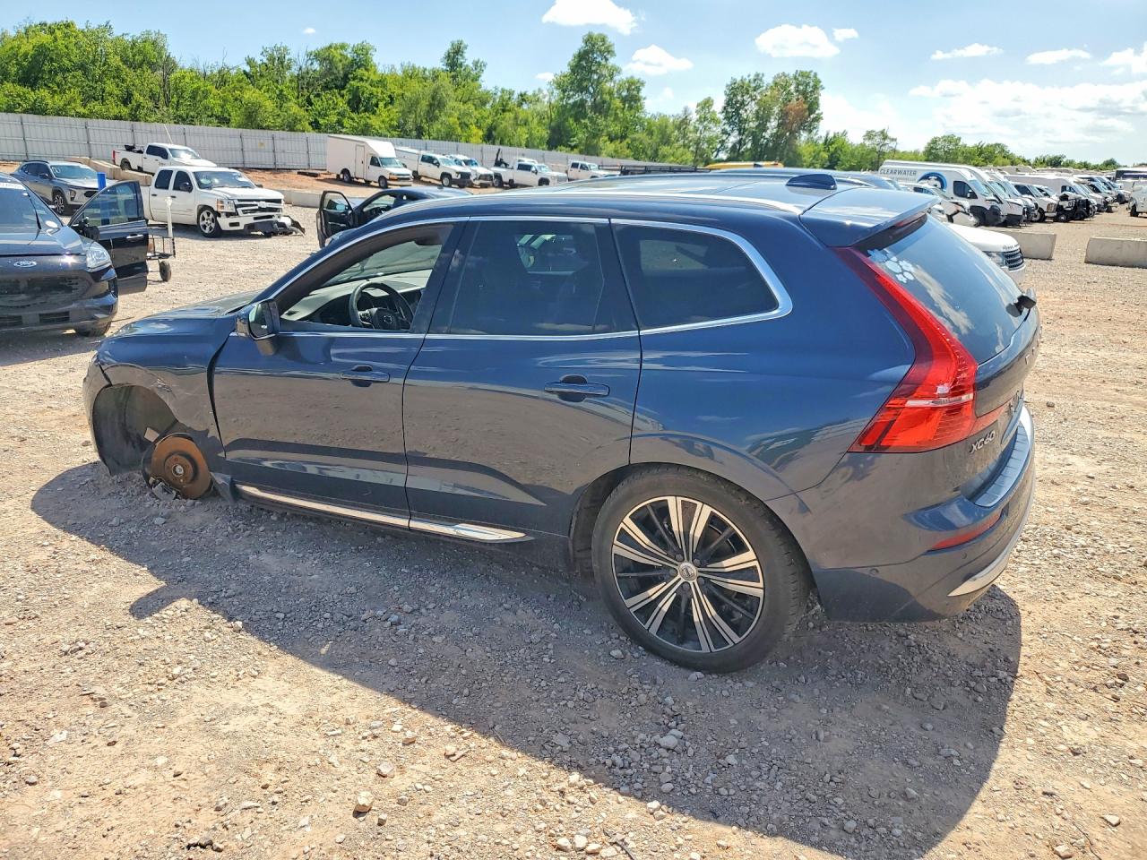 2022 Volvo Xc60 B5 Inscription Синий vin: YV4L12RL0N1978595