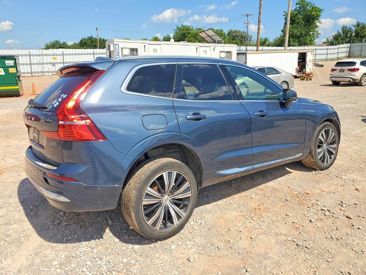 2022 Volvo Xc60 B5 Inscription Синий vin: YV4L12RL0N1978595