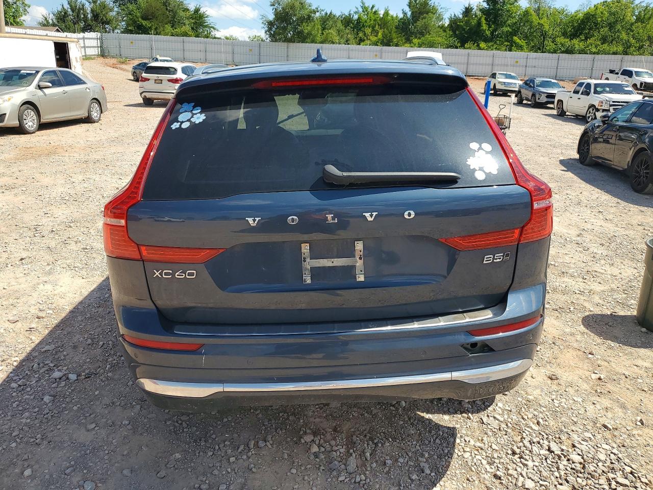 2022 Volvo Xc60 B5 Inscription Синий vin: YV4L12RL0N1978595