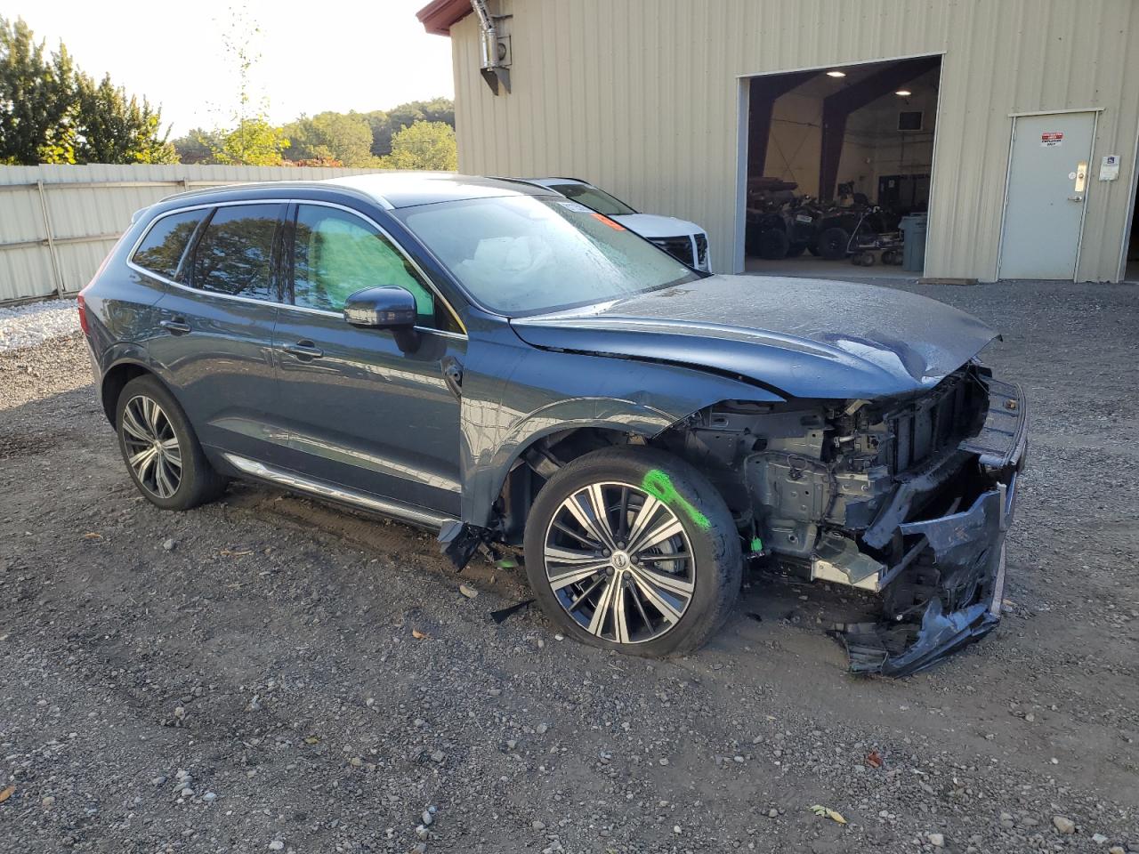 2023 Volvo Xc60 Plus Blue vin: YV4L12RN4P1383575