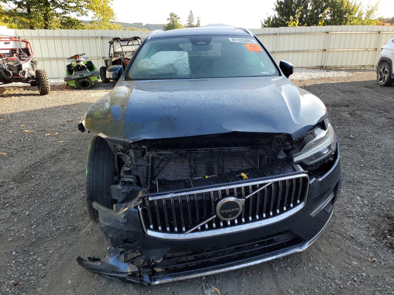 2023 Volvo Xc60 Plus Blue vin: YV4L12RN4P1383575