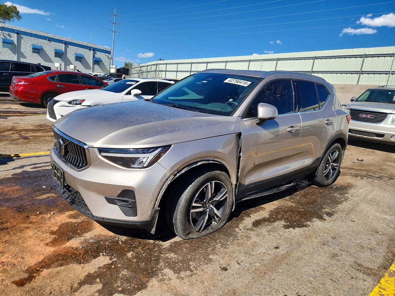 2023 Volvo Xc40 Plus Gray vin: YV4L12UE4P2949672