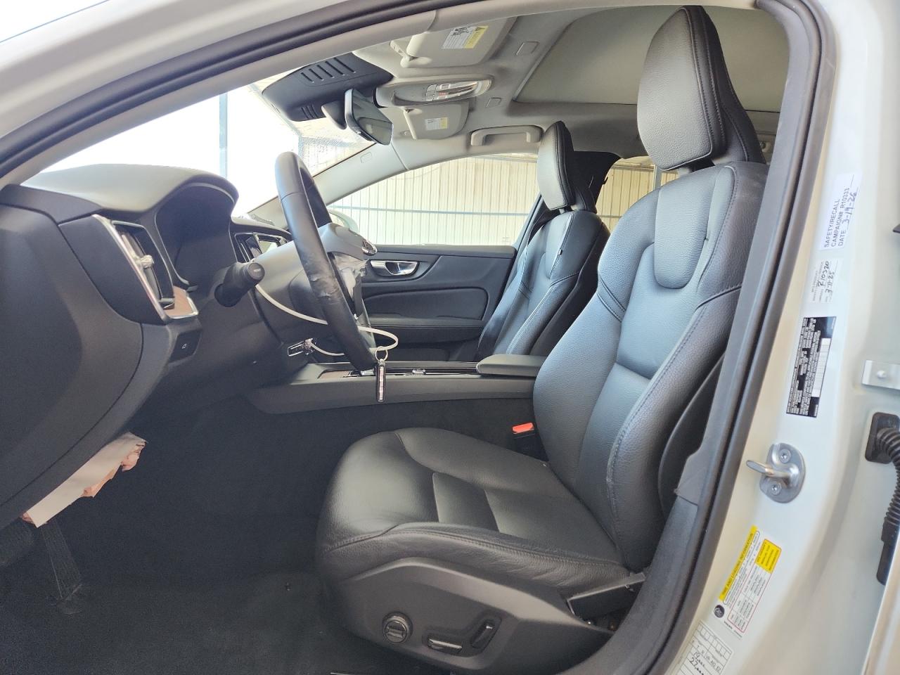 2025 Volvo V60 Cross Country Plus White vin: YV4L12WK1S2145731 Damage: Airbag - Front Left, Deployed, Replacement Required