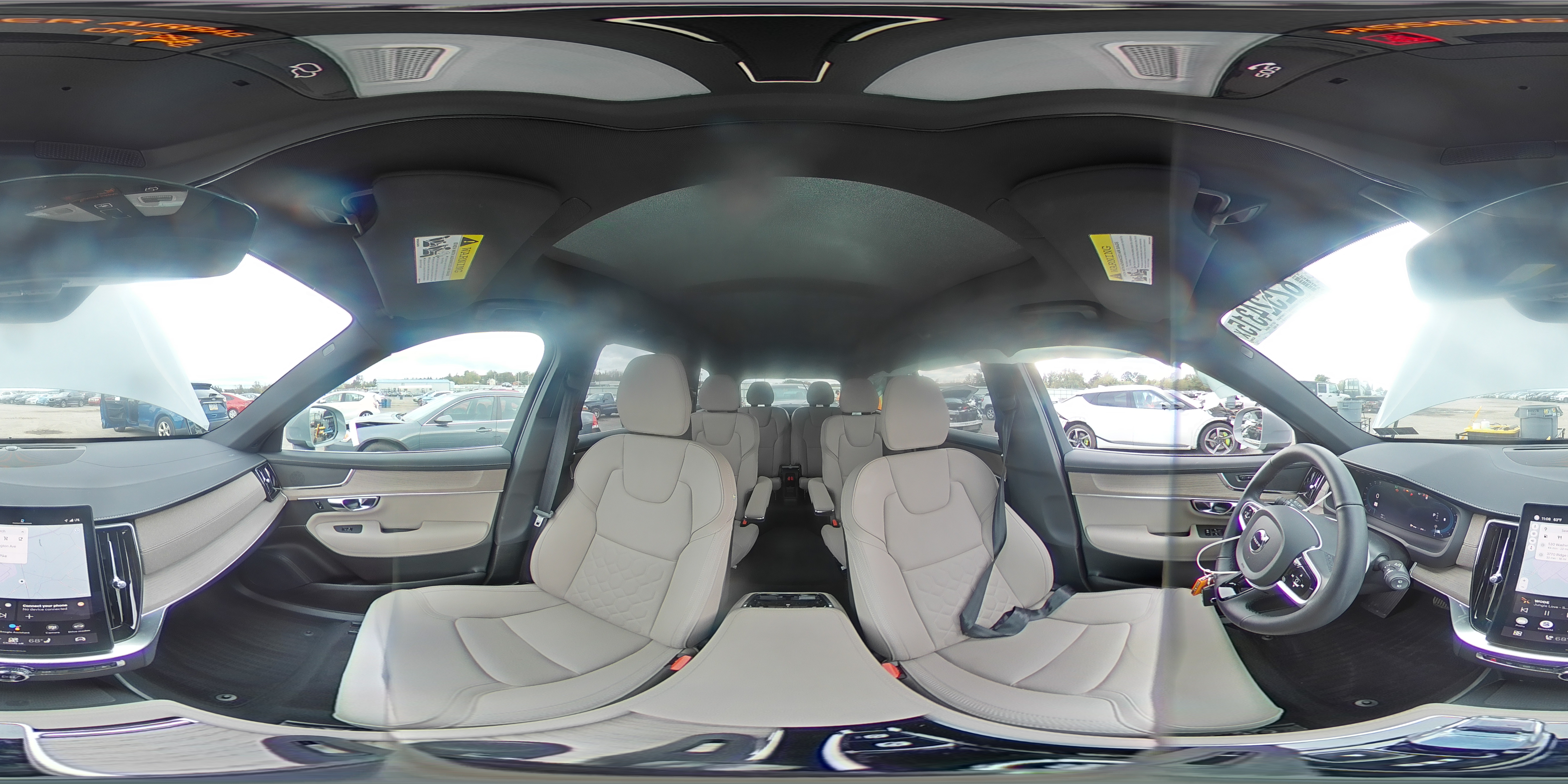 2025 Volvo Xc90 Plus Серый vin: YV4M12JBXS1358064