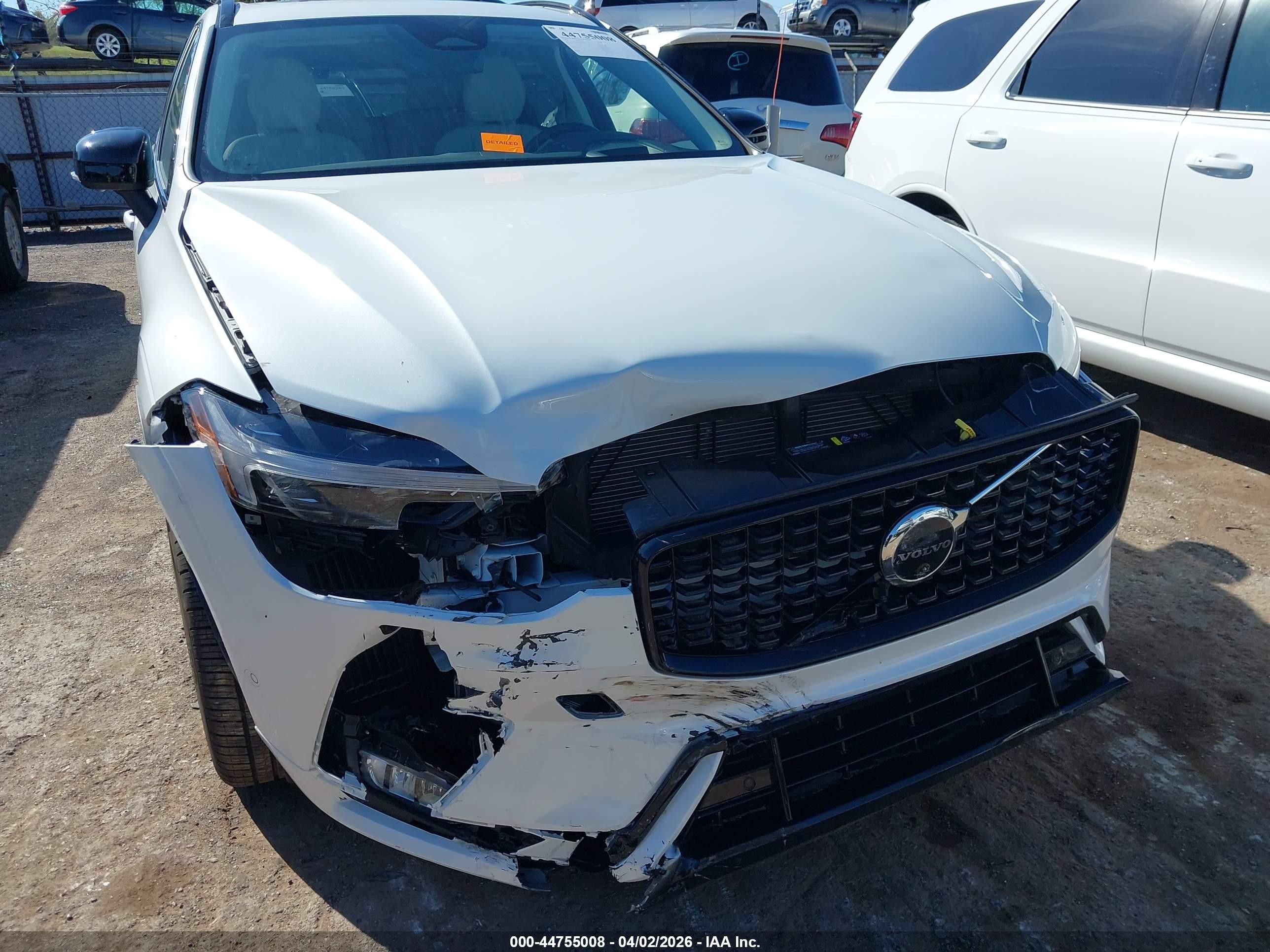 2025 Volvo Xc60 B5 Ultra White vin: YV4M12RM6S1204859