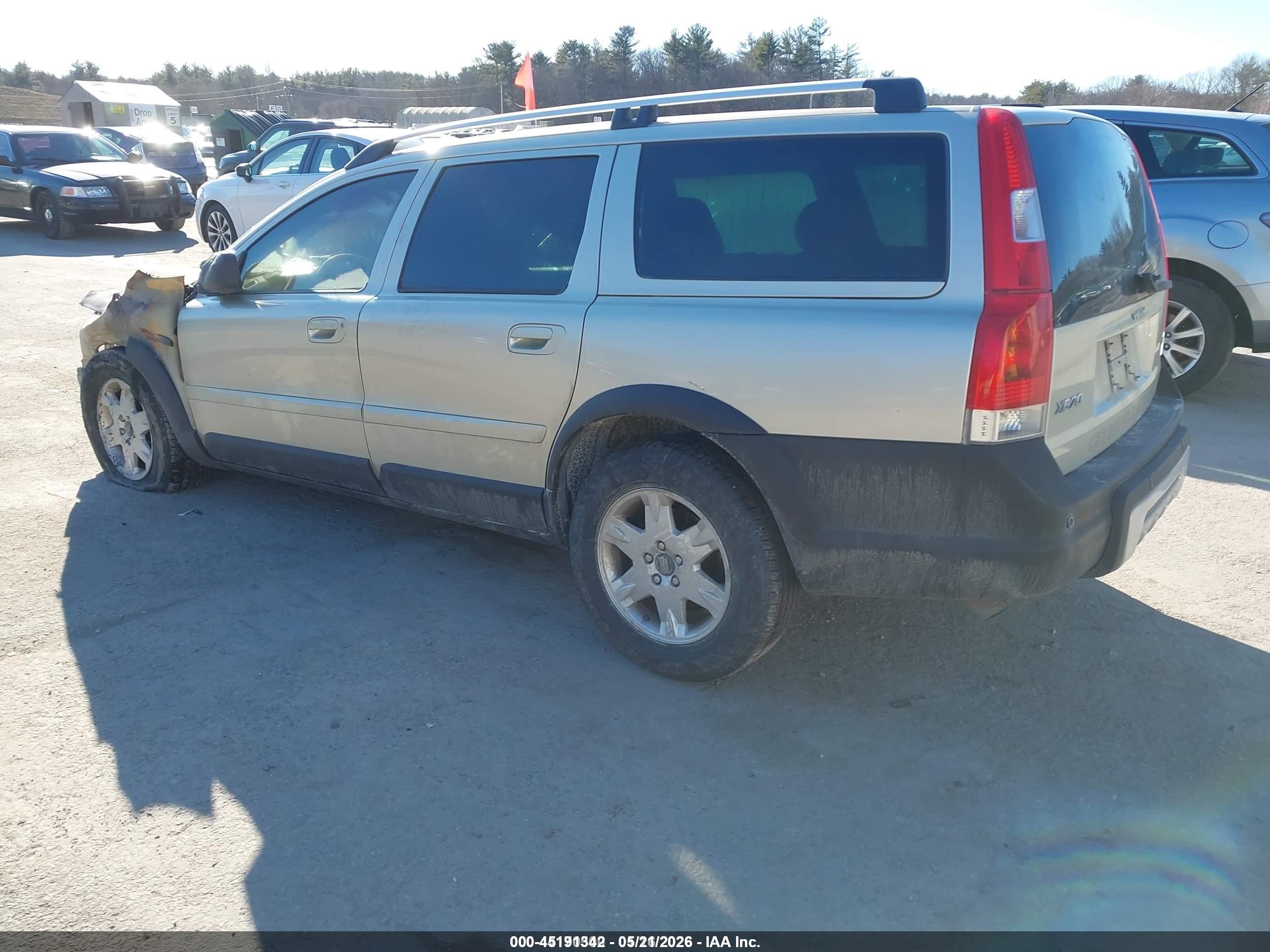 2006 Volvo Xc70 2.5t/volvo Ocean Race Edition Yellow vin: YV4SZ592061213899