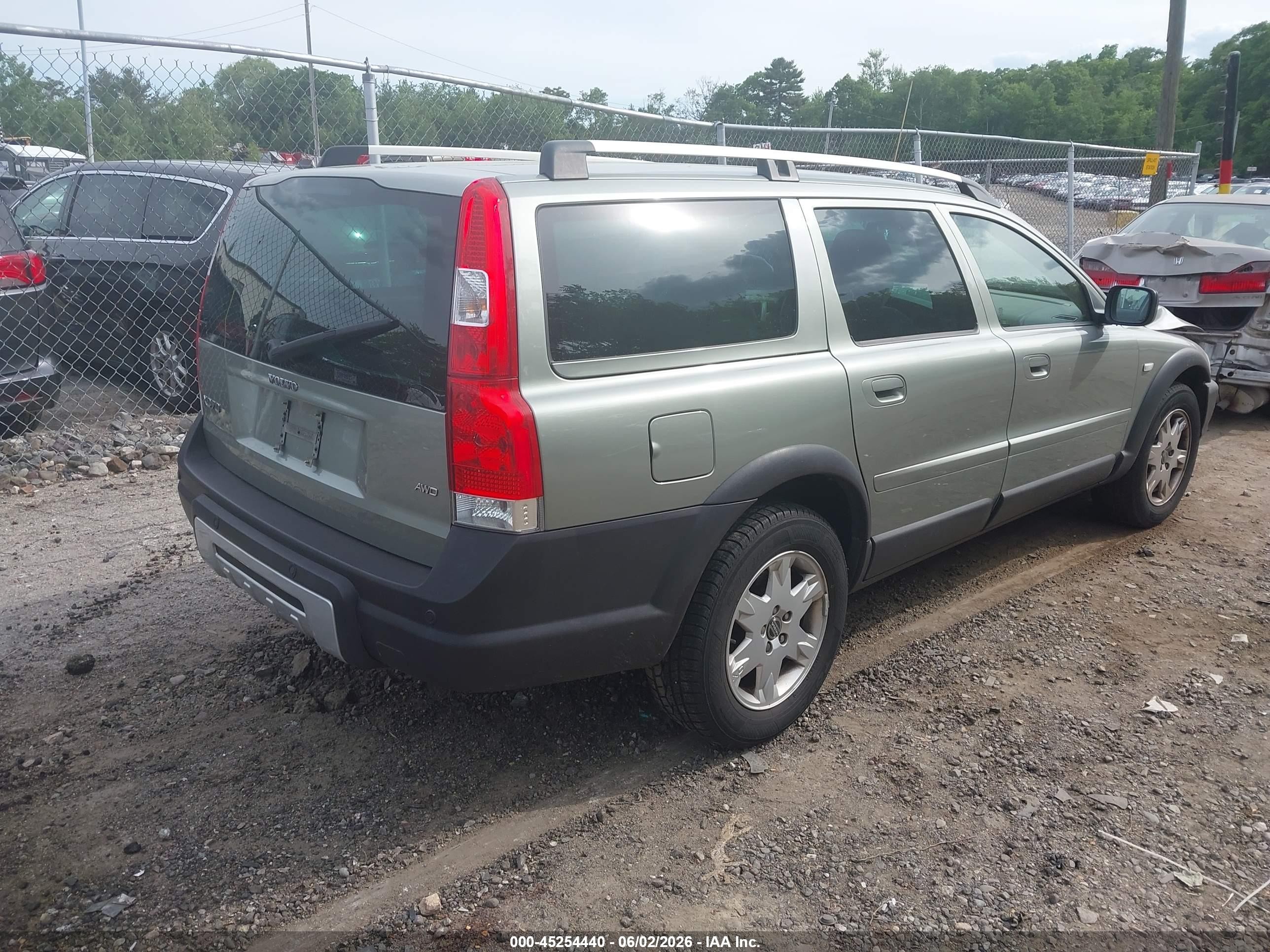 2006 Volvo Xc70 2.5t/ocean Race Edition Green vin: YV4SZ592061228483