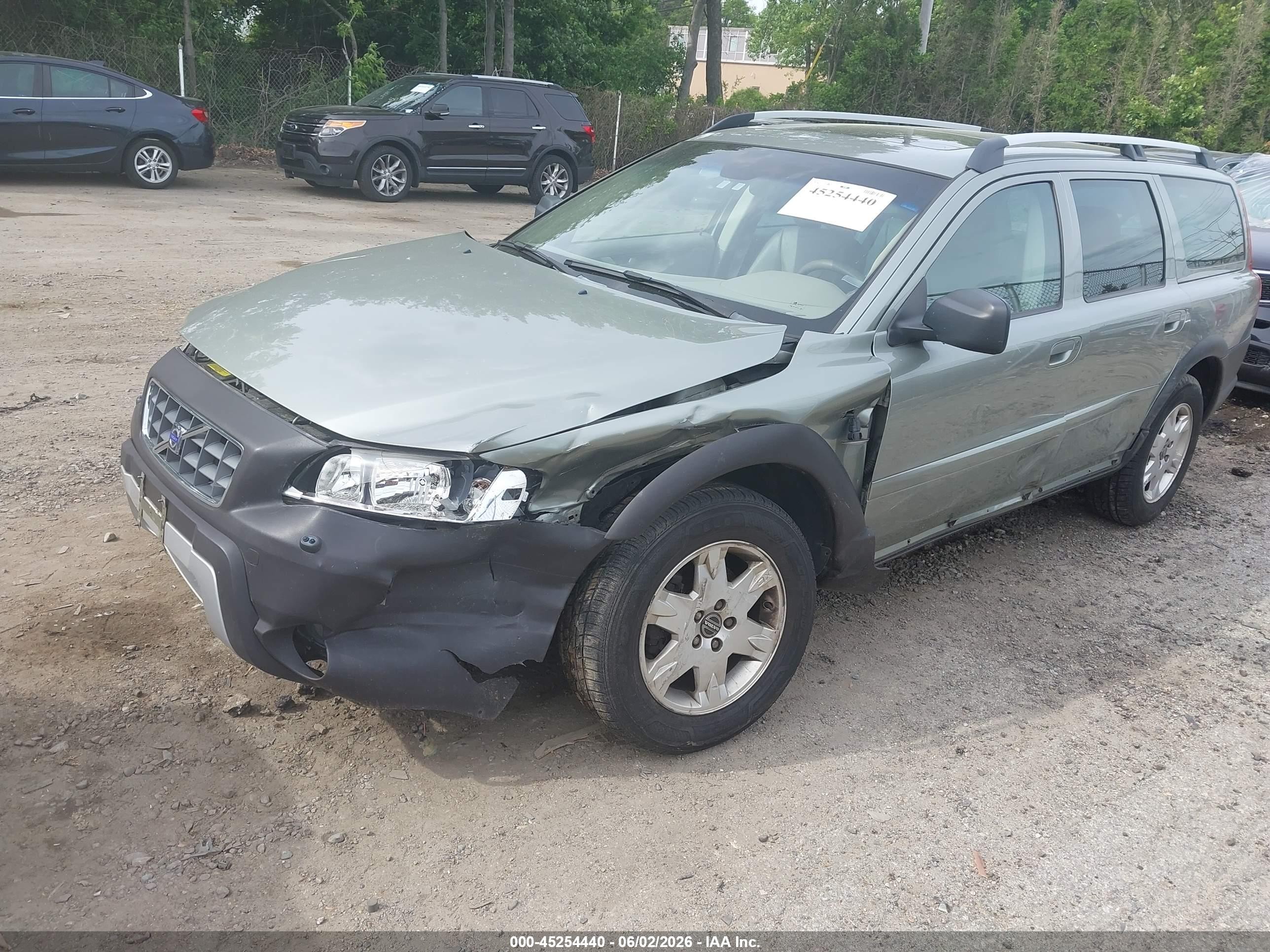 2006 Volvo Xc70 2.5t/ocean Race Edition Green vin: YV4SZ592061228483