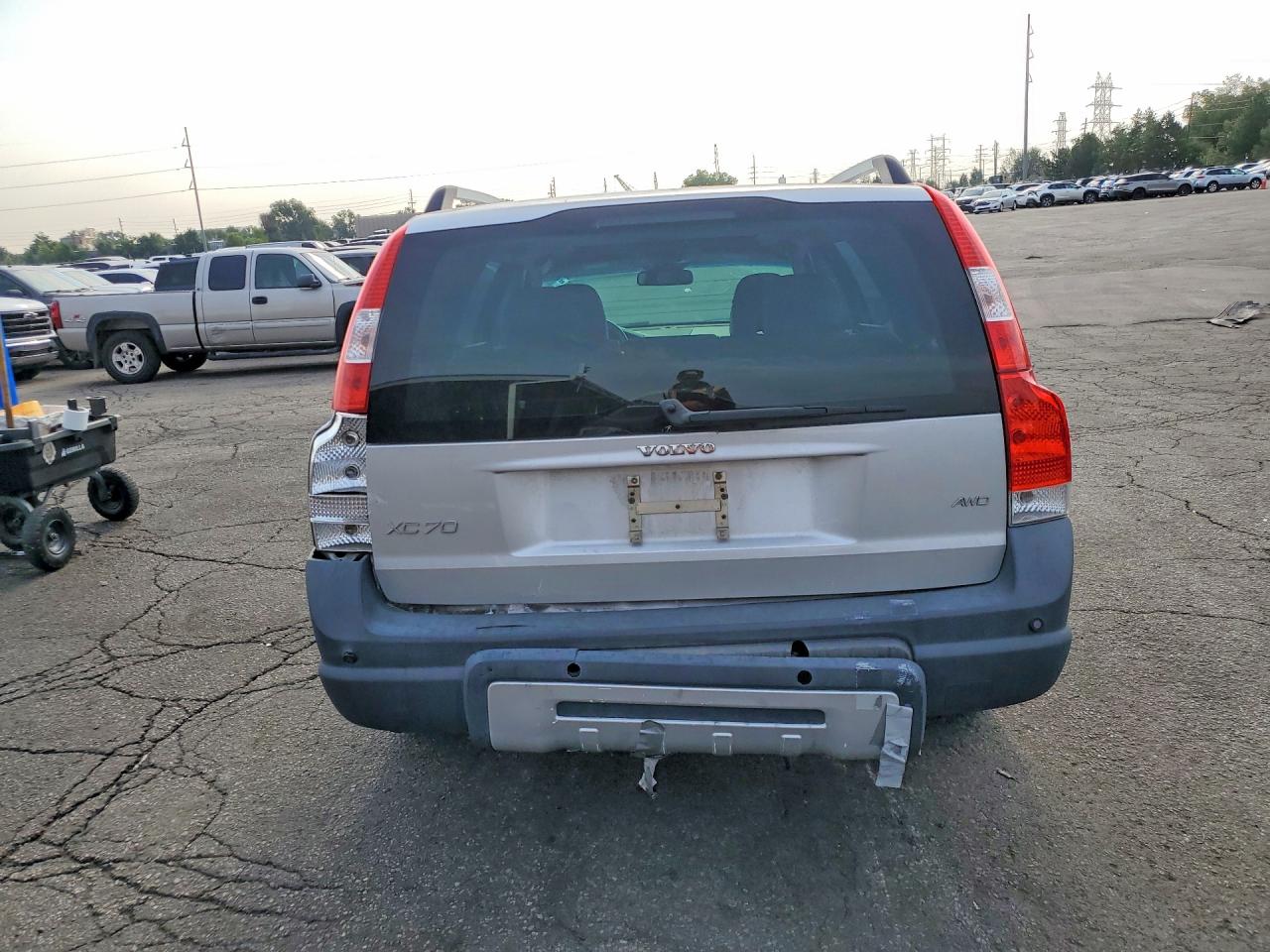 2006 Volvo Xc70 Silver vin: YV4SZ592061240262