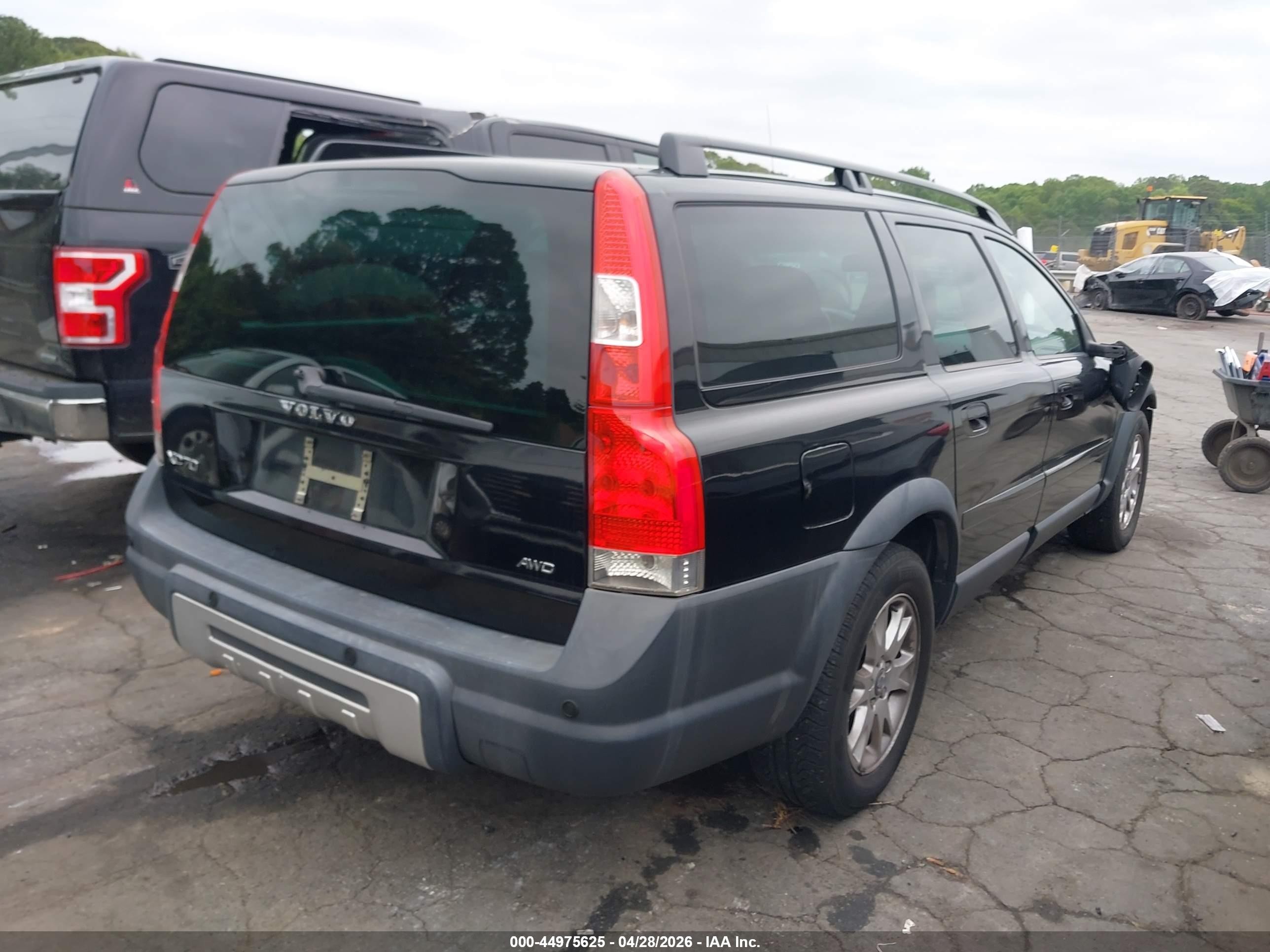 2007 Volvo Xc70 2.5t Black vin: YV4SZ592071255944