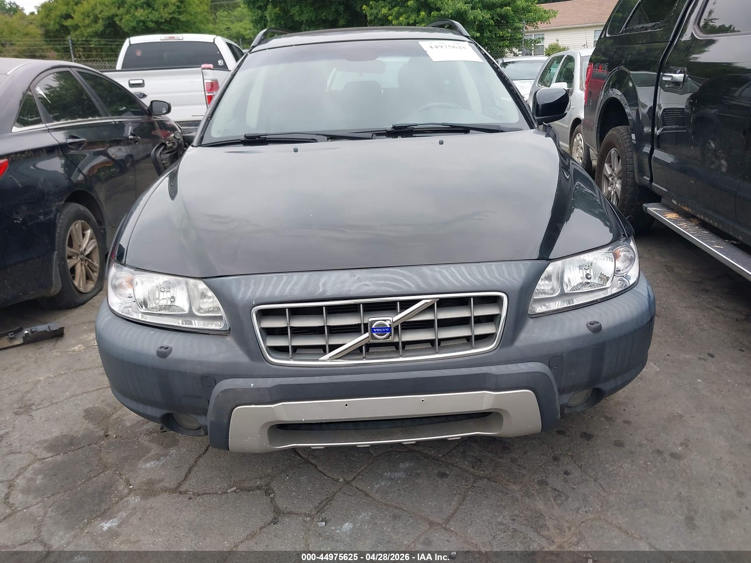 2007 Volvo Xc70 2.5t Black vin: YV4SZ592071255944