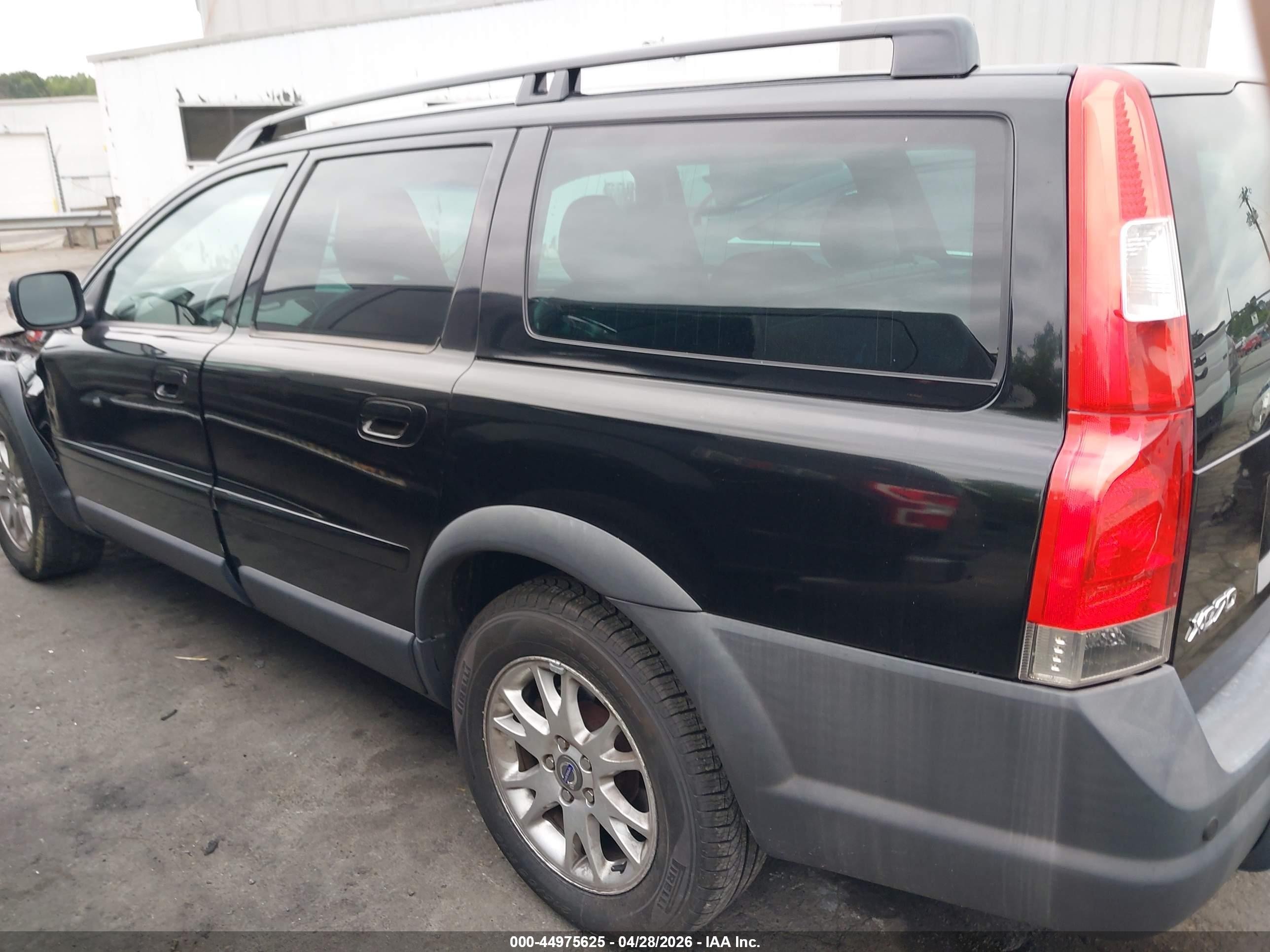 2007 Volvo Xc70 2.5t Black vin: YV4SZ592071255944