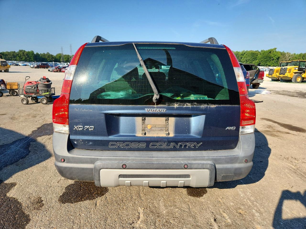 2007 Volvo Xc70 Blue vin: YV4SZ592071267138