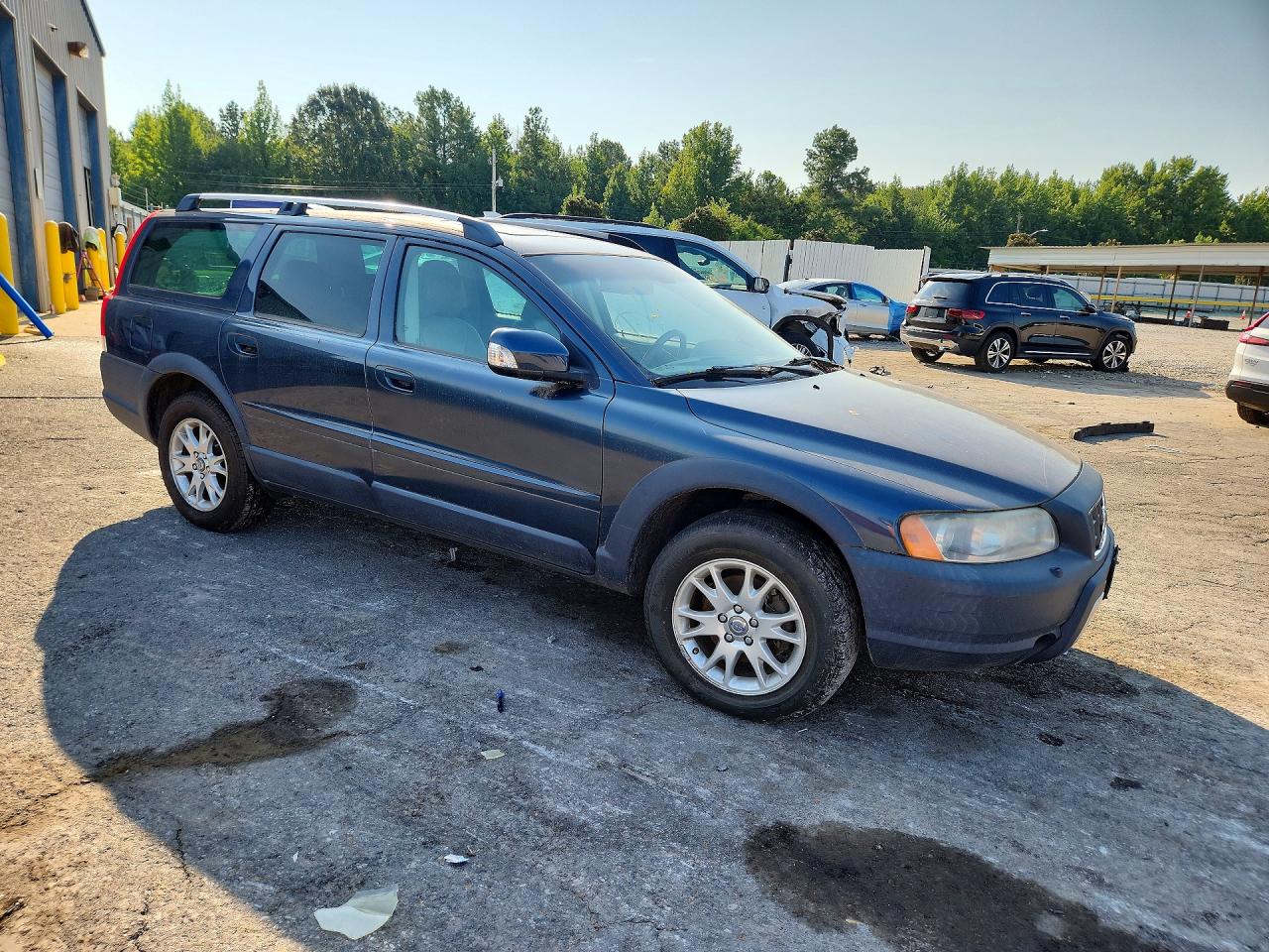2007 Volvo Xc70 Blue vin: YV4SZ592071267138