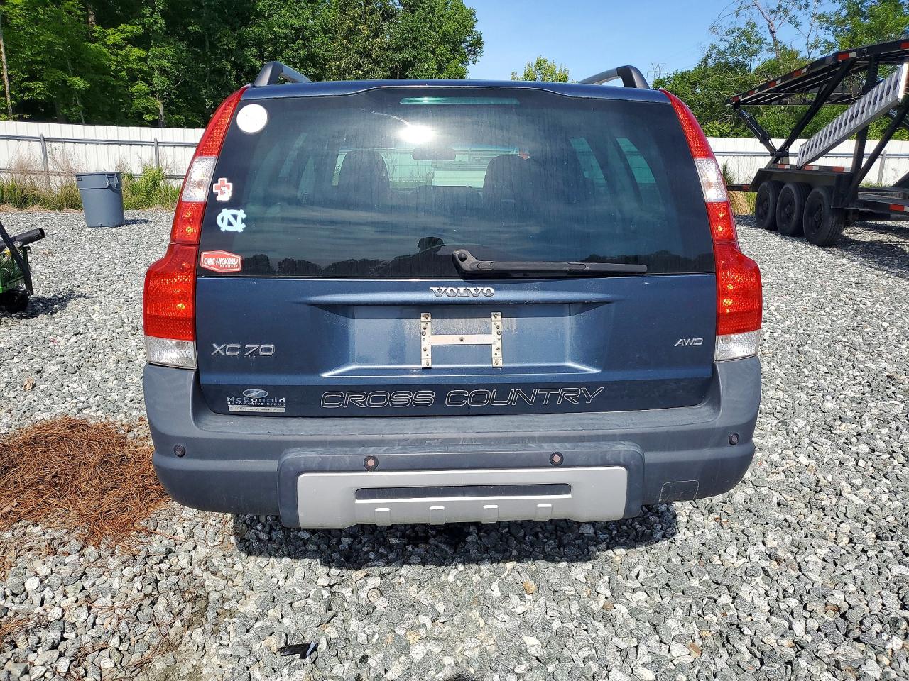 2007 Volvo Xc70 Blue vin: YV4SZ592071274560