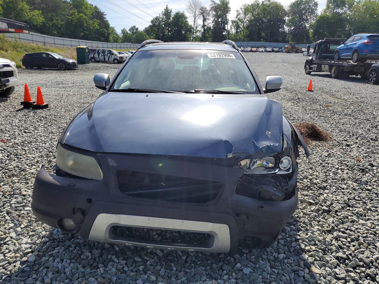 2007 Volvo Xc70 Blue vin: YV4SZ592071274560