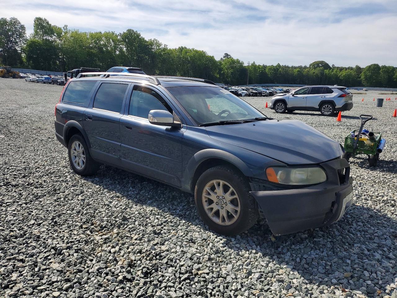 2007 Volvo Xc70 Blue vin: YV4SZ592071274560