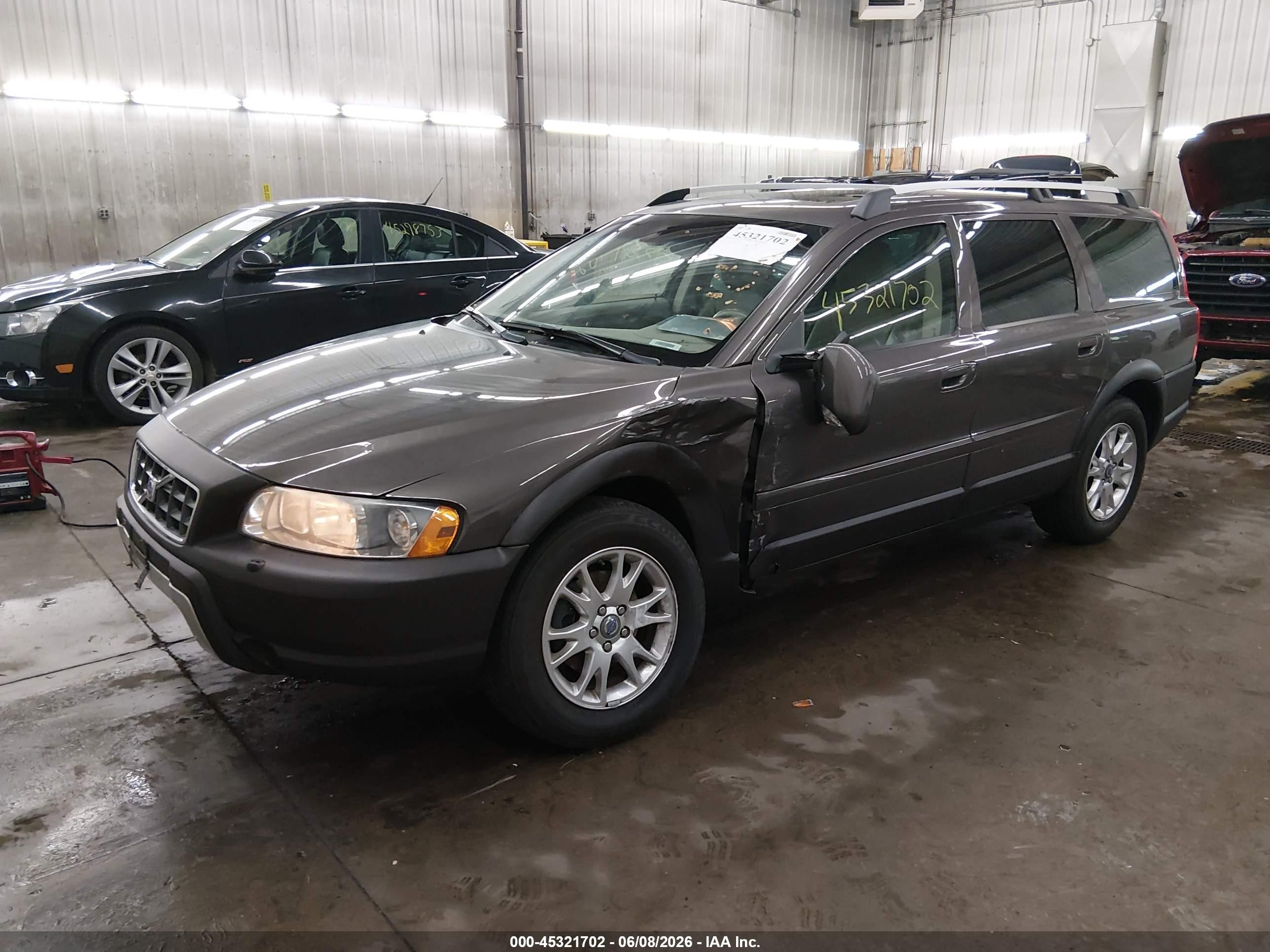 2007 Volvo Xc70 2.5t Gray vin: YV4SZ592071280908