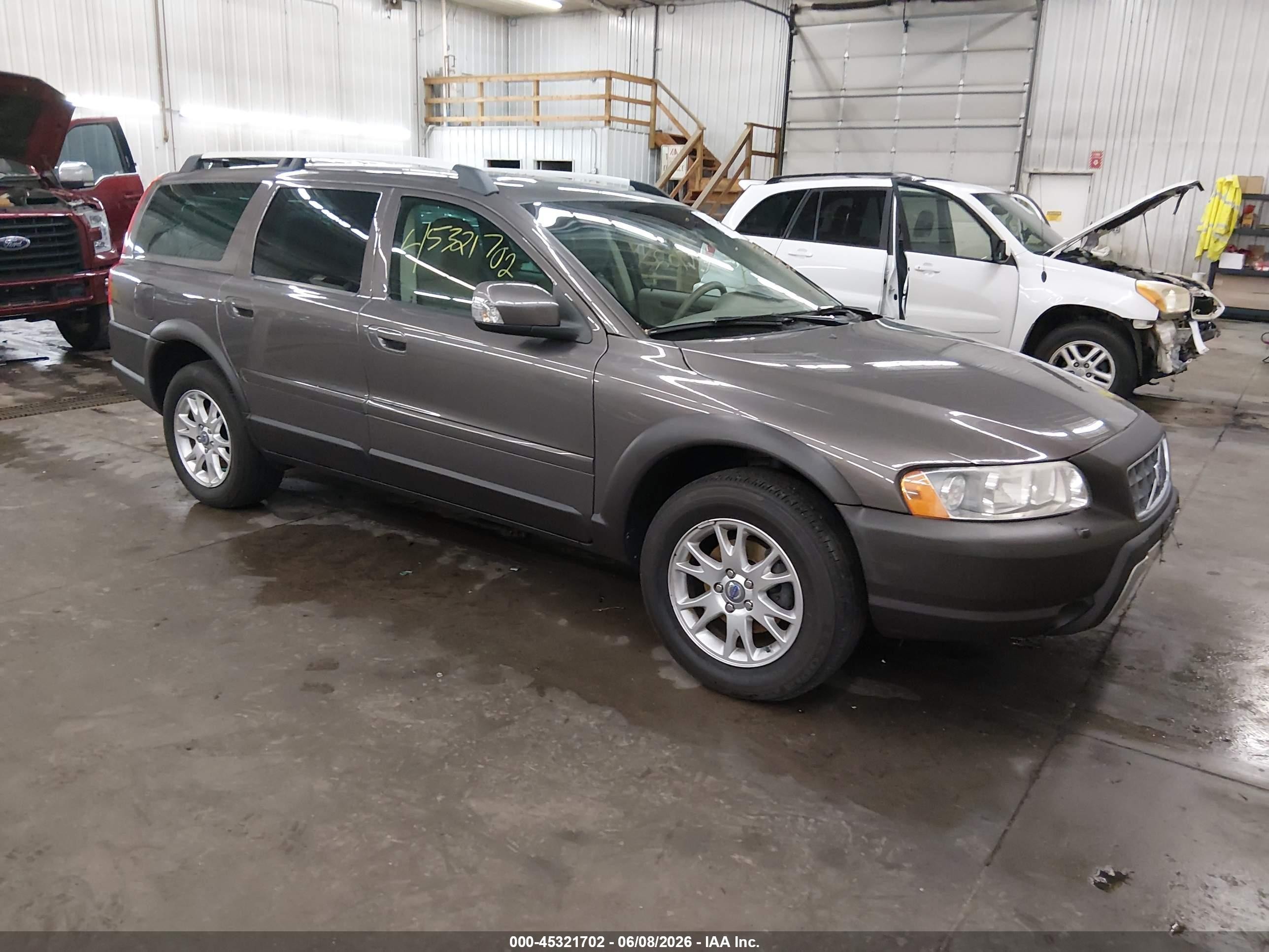 2007 Volvo Xc70 2.5t Gray vin: YV4SZ592071280908