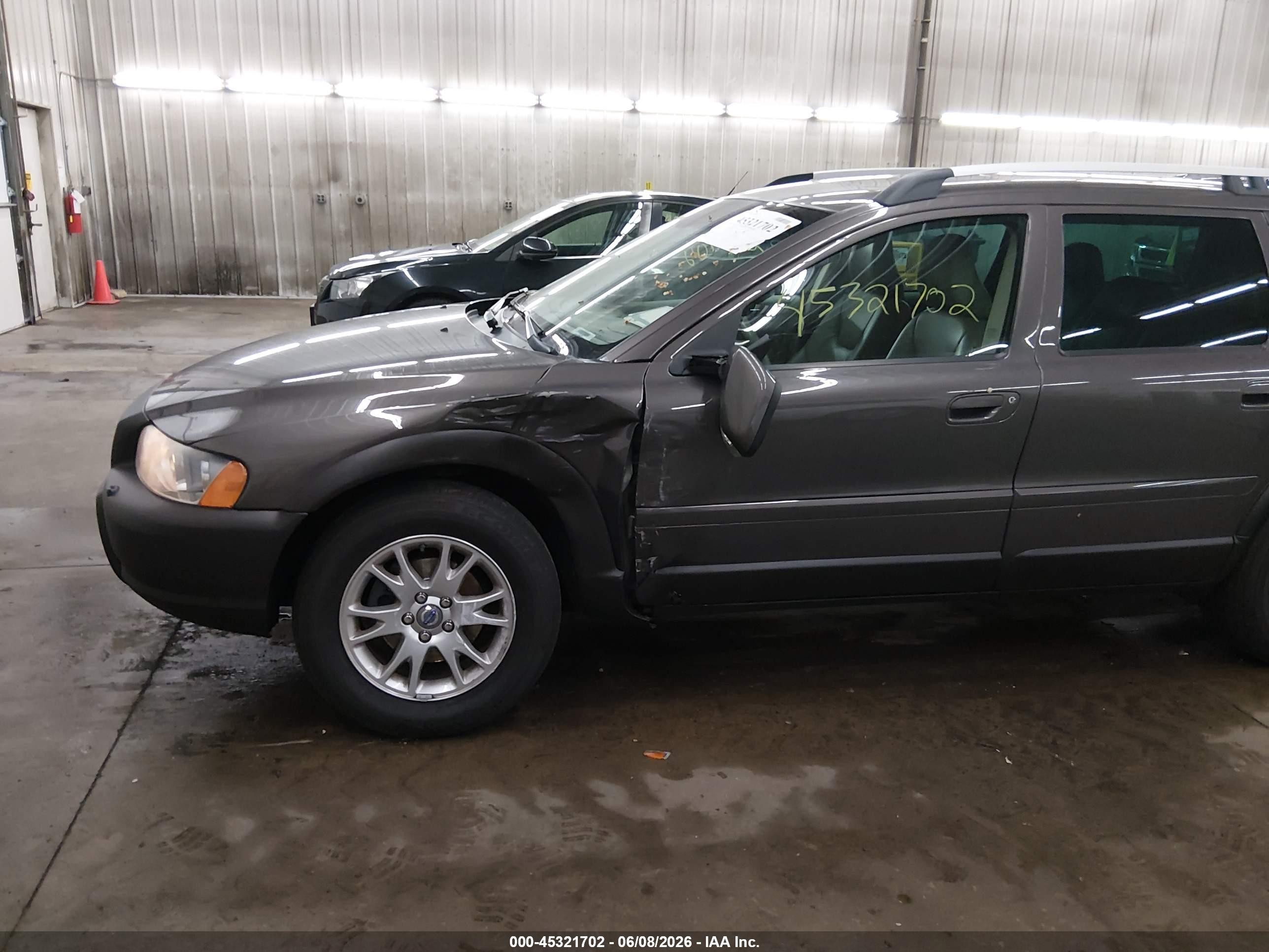 2007 Volvo Xc70 2.5t Gray vin: YV4SZ592071280908