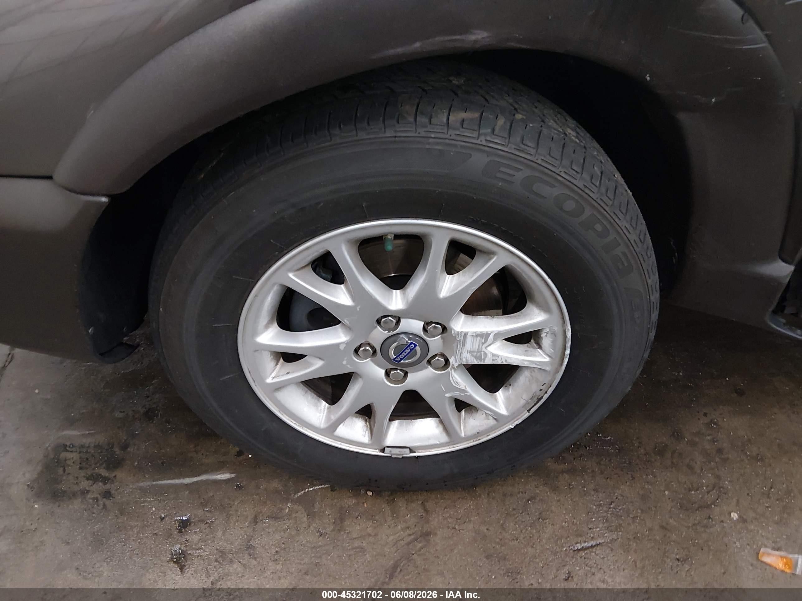 2007 Volvo Xc70 2.5t Gray vin: YV4SZ592071280908
