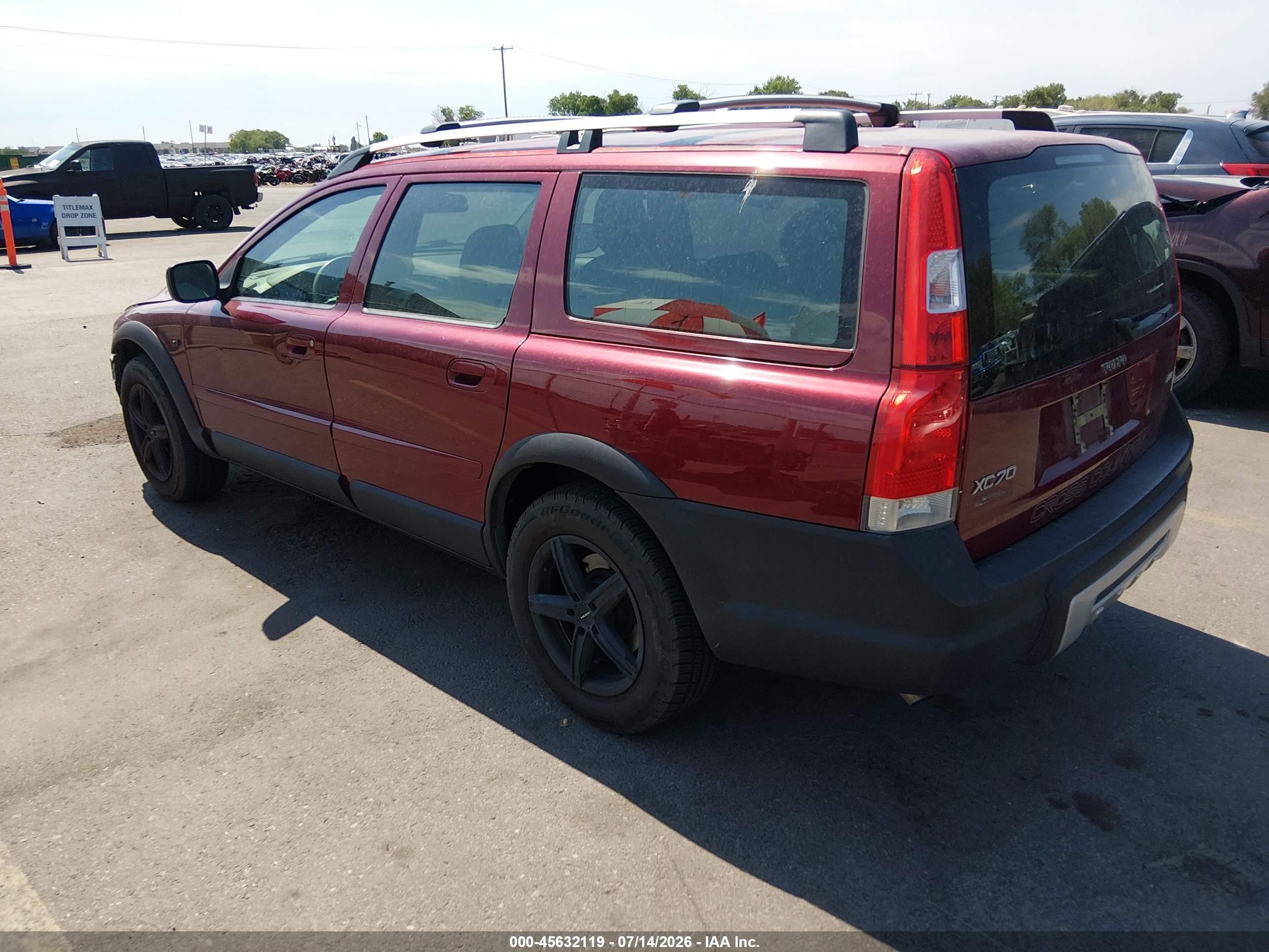 2006 Volvo Xc70 2.5t/volvo Ocean Race Edition Maroon vin: YV4SZ592161230579