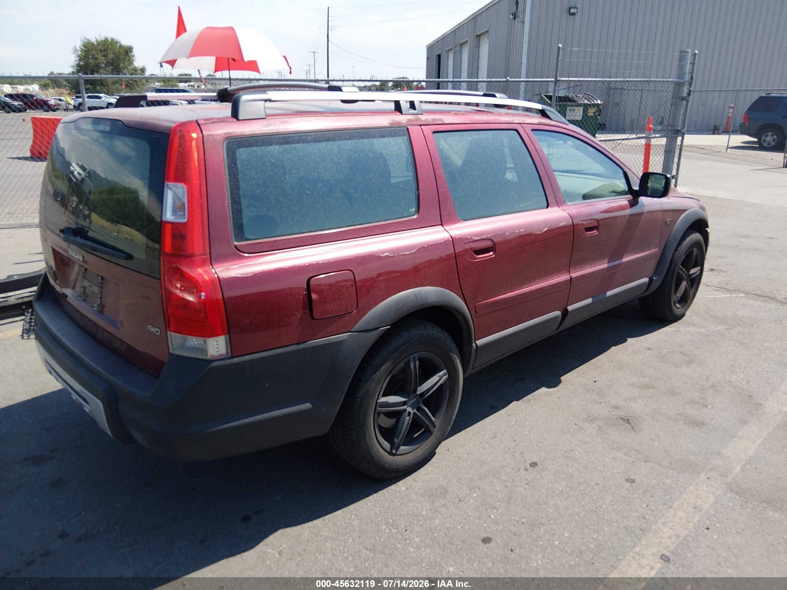 2006 Volvo Xc70 2.5t/volvo Ocean Race Edition Maroon vin: YV4SZ592161230579