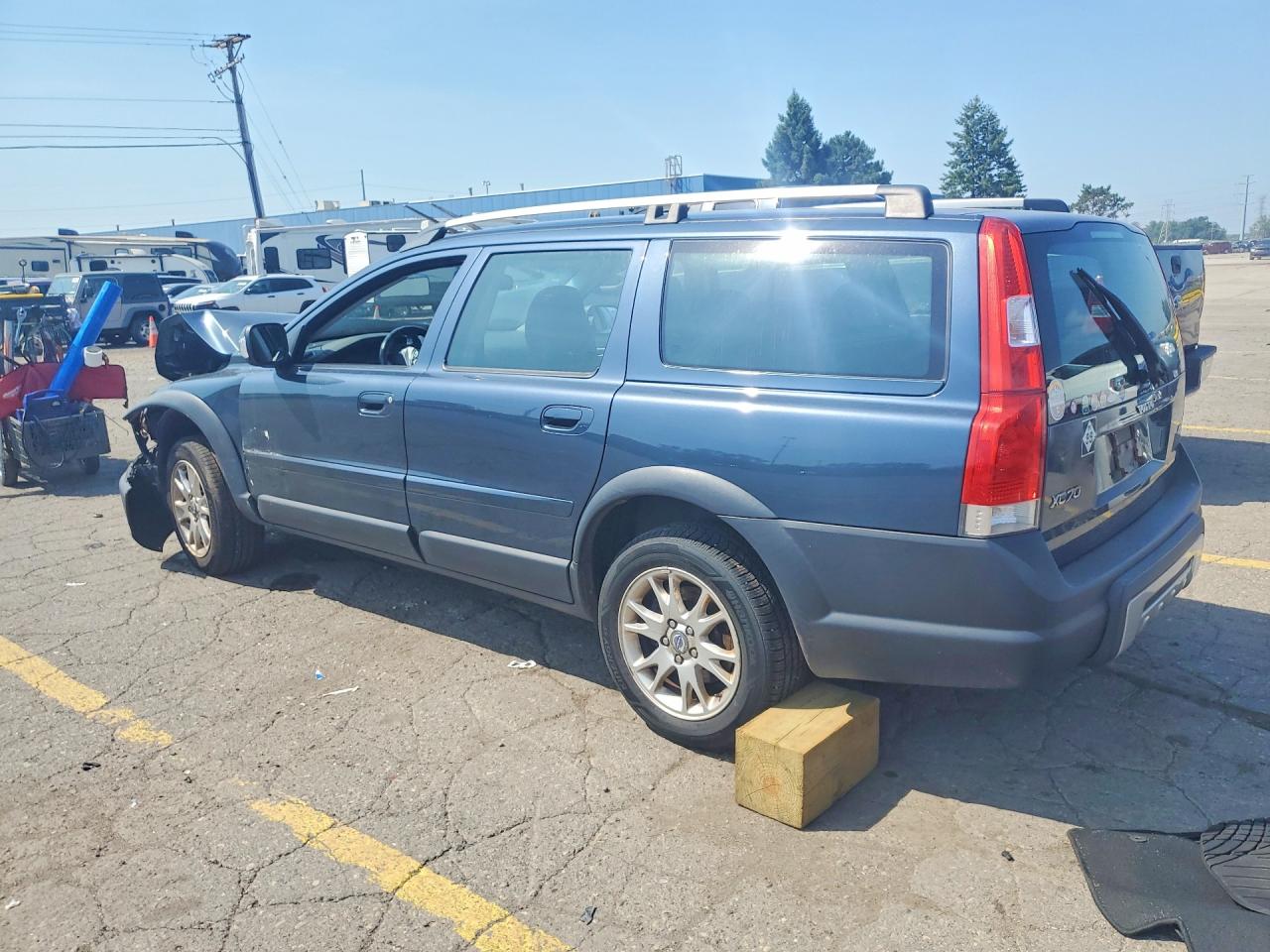 2007 Volvo Xc70 Blue vin: YV4SZ592171260196