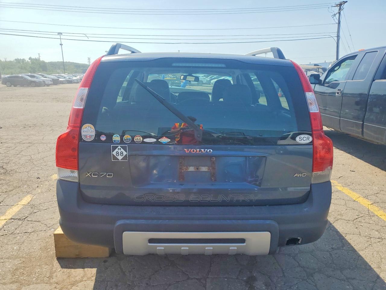 2007 Volvo Xc70 Blue vin: YV4SZ592171260196