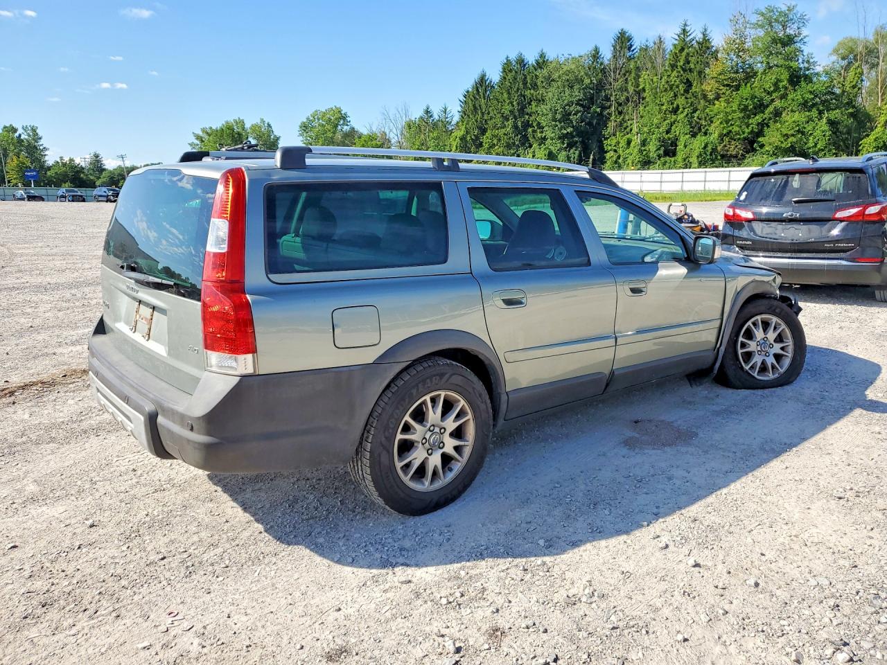 2007 Volvo Xc70 Серебряный vin: YV4SZ592271256870