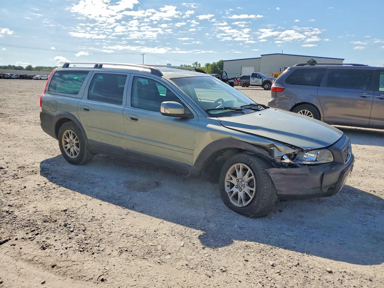 2007 Volvo Xc70 Серебряный vin: YV4SZ592271256870