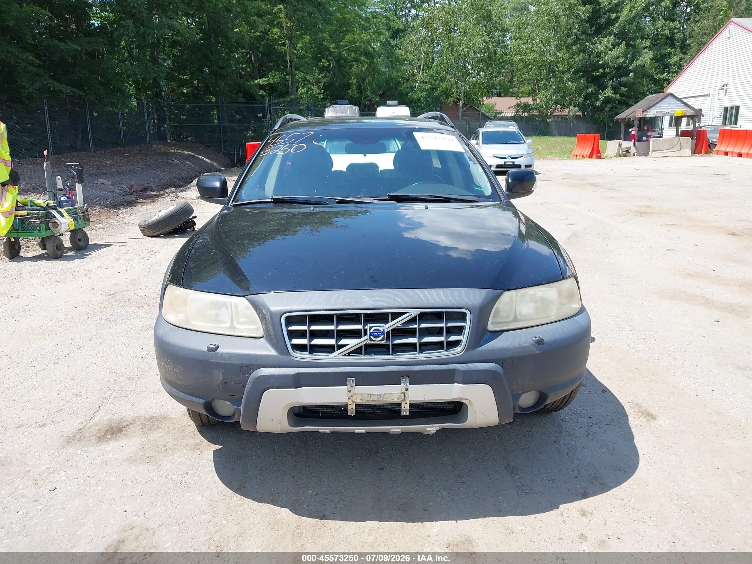 2007 Volvo Xc70 2.5t Black vin: YV4SZ592271263866