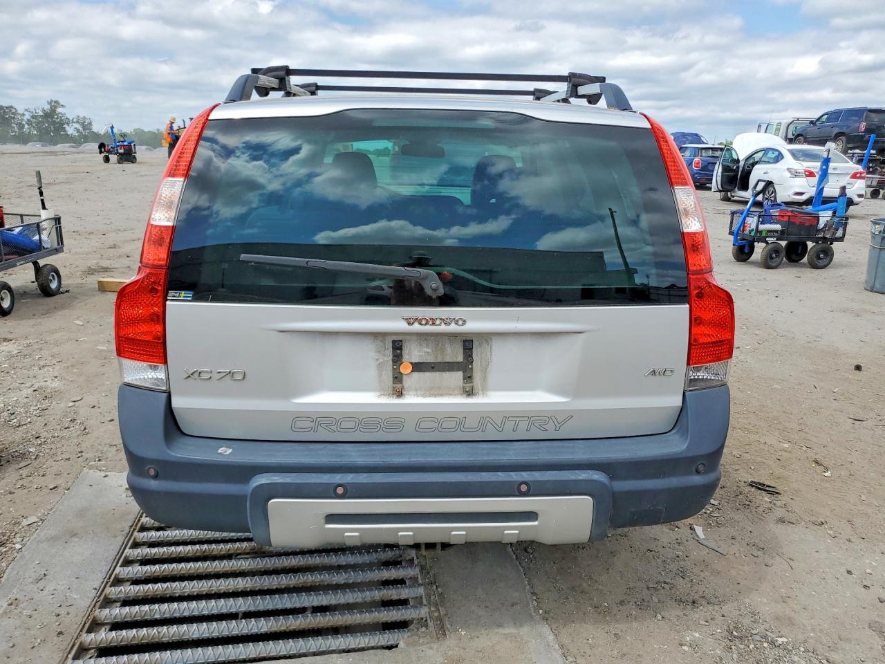 2007 Volvo Xc70 Silver vin: YV4SZ592271265780